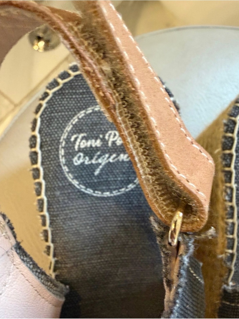 Toni Pons 'Lugano' Espadrille Wedge Sandal Black Size EU 40/US 9-9.5 NWOB - Picture 10 of 10